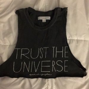 Spiritual Gangster crop top.
